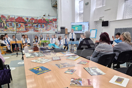 Разград - Основно училище „Васил Левски” - ученици - урок