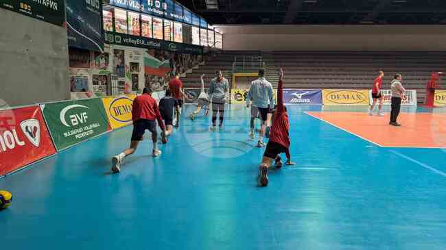 Националният отбор по волейбол за мъже до 19 години направи втори микро лагер в София