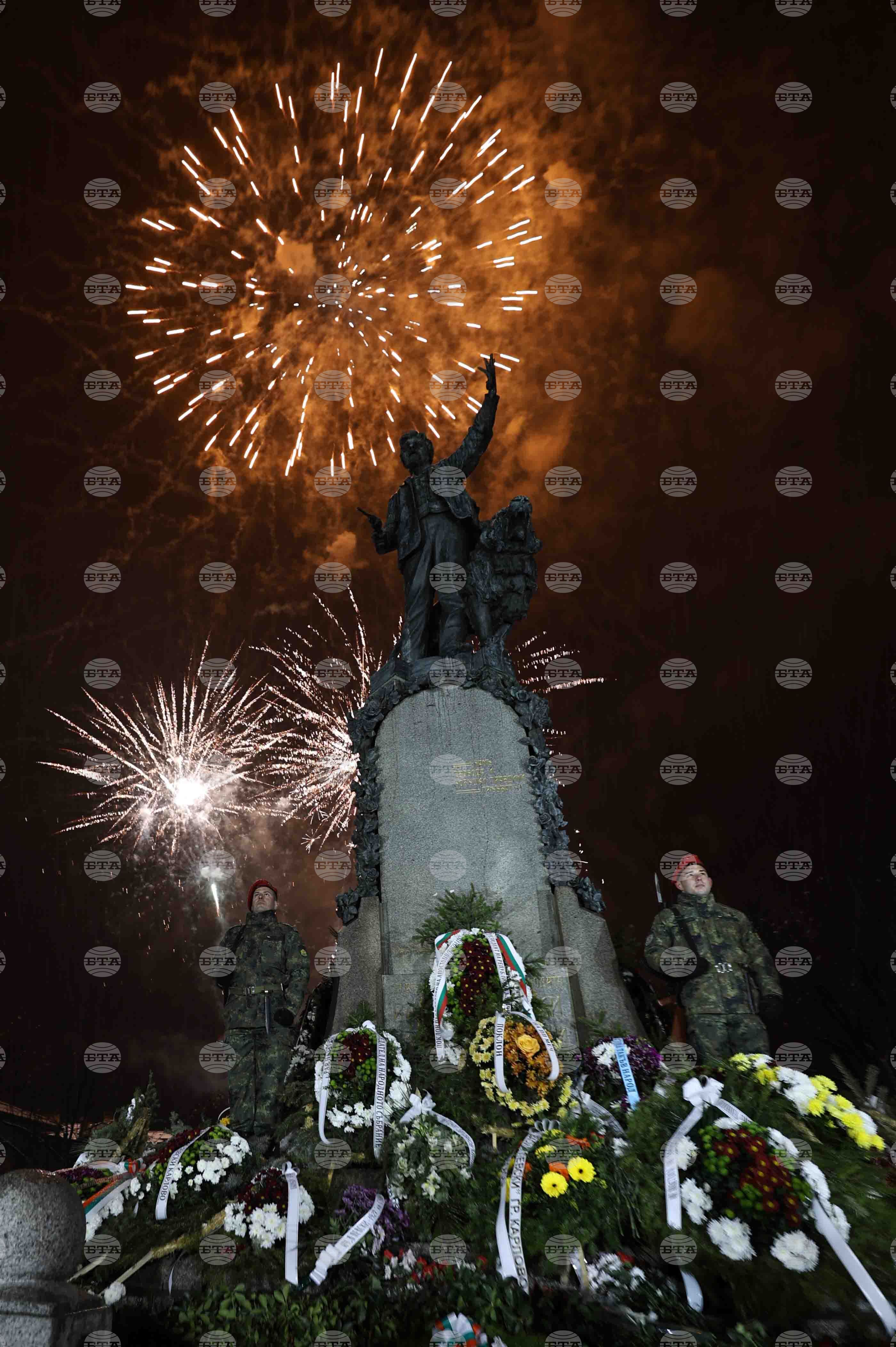 Карлово - 152 от гибелта на Васил Левски - почит