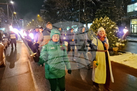 Стара Загора - факелно шествие - Васил Левски