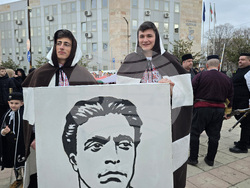 Петрич - факелно шествие - Васил Левски