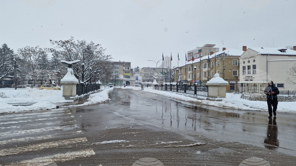 Всички пътища в област Разград са проходими, камионите над 12 тона задължително трябва да се движат с вериги 