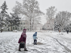 Варна - зимна обстановка
