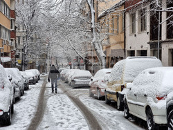 Варна - зимна обстановка