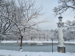 Плевен - парк "Кайлъка" - зима