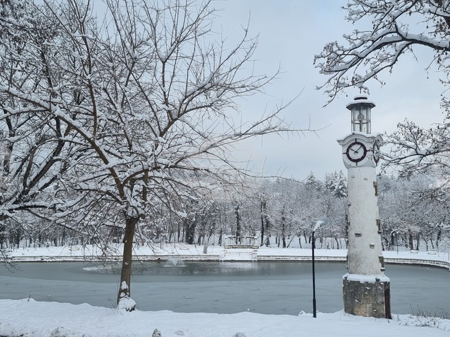 Плевен - парк "Кайлъка" - зима