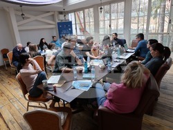 Стопанска академия - работна среща в Румъния - европейски университетски алианс KreativEU