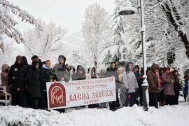 Бургас - 152 години от обесването на Васил Левски - почит