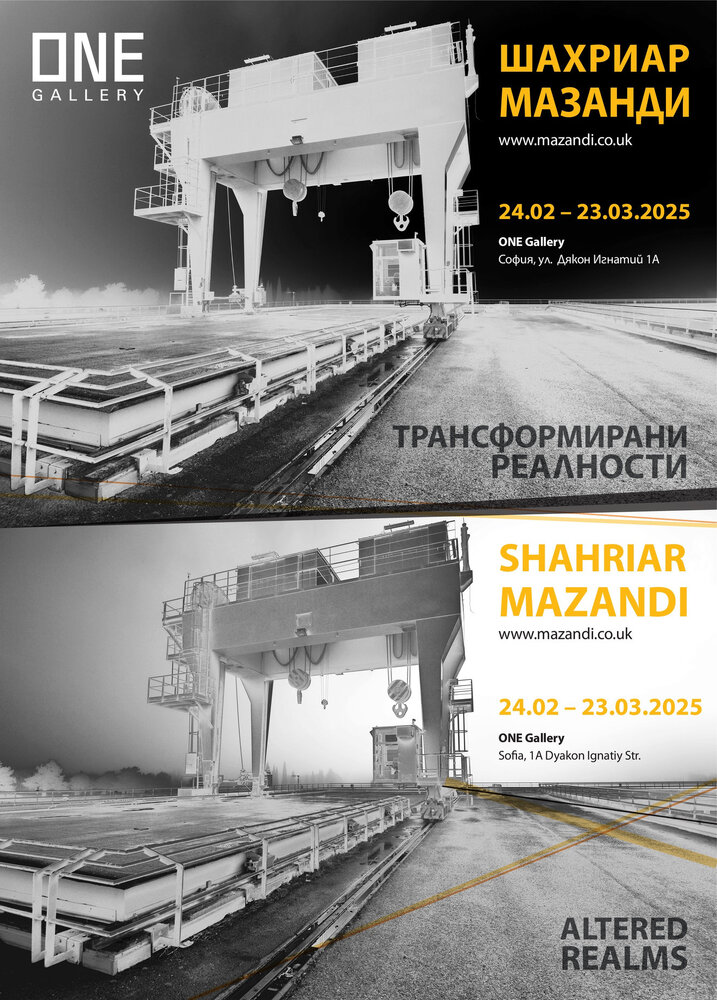 Иранският артист Шахриар Мазанди показва изкуството си за първи път пред българска публика