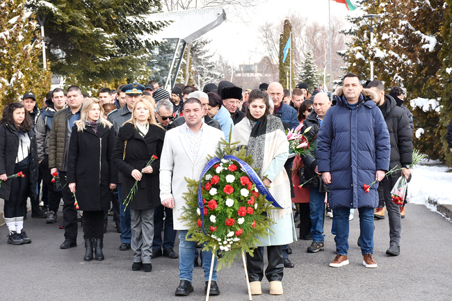 НСА се поклони пред безсмъртното дело на Васил Левски
