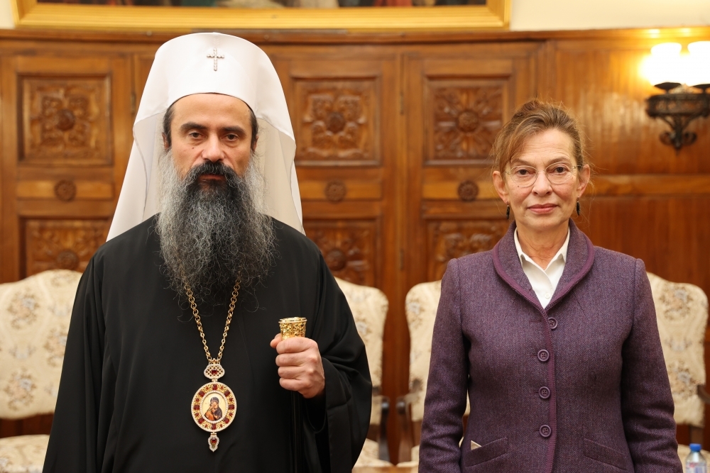 Негово Светейшество българският патриарх Даниил се срещна с посланика на Германия у нас Ирене Мария Планк