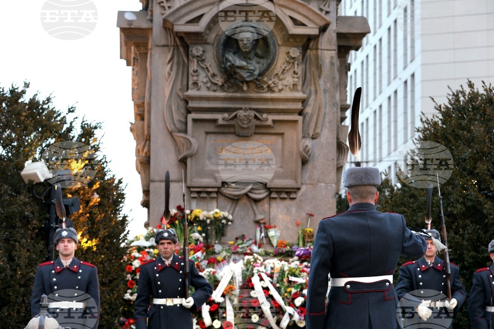 Васил Левски - 152 години от гибелта на Апостола - възпоменателна церемония