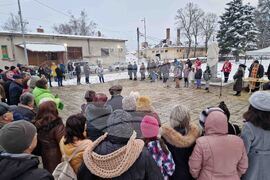 Долна Оряховица - Откриване бюст паметник на Васил Левски