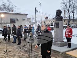 Долна Оряховица - Откриване бюст паметник на Васил Левски
