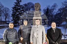 Долна Оряховица - Откриване бюст паметник на Васил Левски