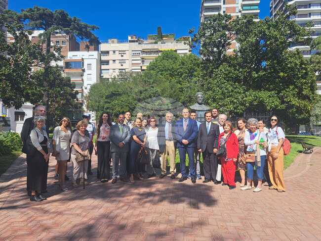 Българската общност в Буенос Айрес почете паметта на Васил Левски с възпоменателна церемония