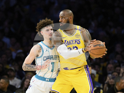 Hornets Lakers Basketball