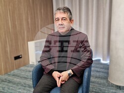 Пласидо Доминго-син пред БТА, снимка – Даниел Димитров/БТА