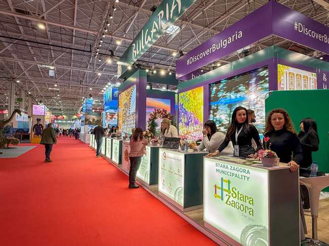 Община Стара Загора е част от щанда на Министерството на туризма на Международната туристическа борса в Букурещ