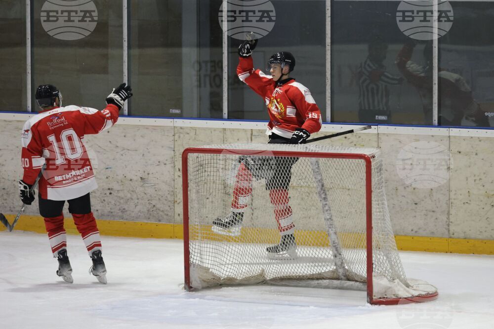 ЦСКА победи Ирбис-Скейт и запази надежди за спечелване на Купата на България по хокей на лед