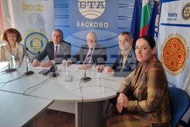 Национален пресклуб на БТА Хасково - Ротари клубове - пресконференция
