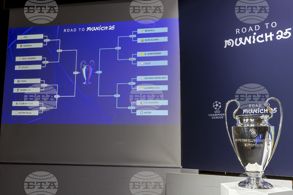 Switzerland Soccer Champions League Draw