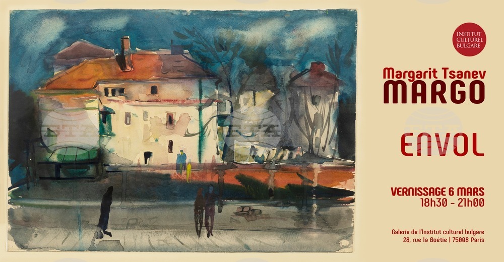 Bulgarian Cultural Institute in Paris Will Display Works by Late Artist Margarit ‘Margo’ Tsanev