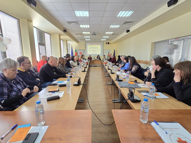 Областният съвет на БЧК във Враца отчете дейността си за миналата година