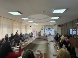 Кърджали - БЧК - общото годишно отчетно събрание  СНИМКА: Валентна Стоева