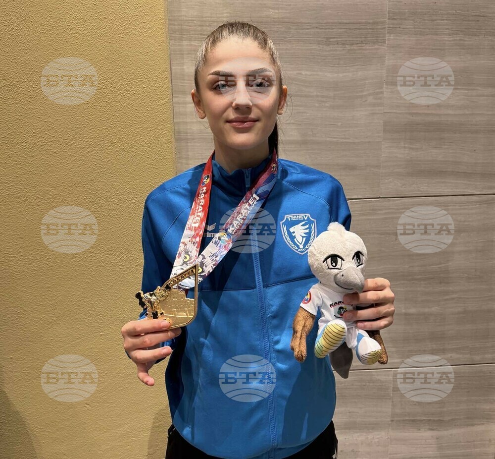 Teodora Tsaneva Wins First Gold for Bulgaria at Karate Youth League in UAE
