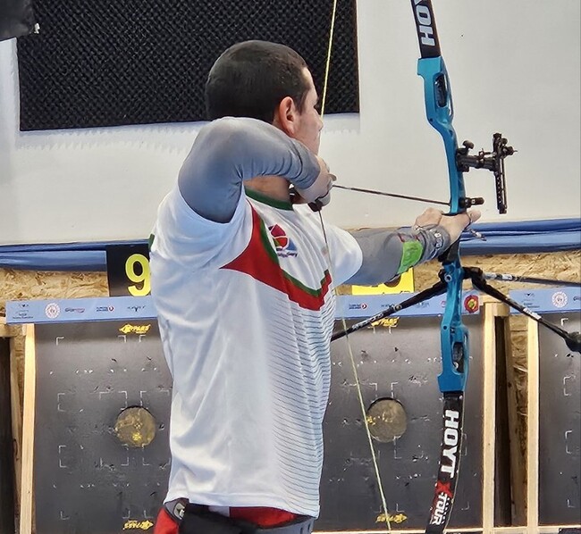 Иван Банчев се класира на финал в дисциплината рекърв от Европейското първенство по стрелба с лък на закрито