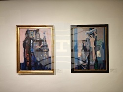 Откриване на изложбата „Дечко Узунов. Образни мотиви на български моми и невести“ в художествена галерия "Дечко Узунов". Снимка: Емануел Смърков/БТА