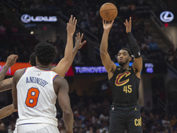 Knicks Cavaliers Basketball