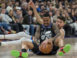 Thunder Jazz Basketball