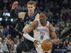 Thunder Jazz Basketball