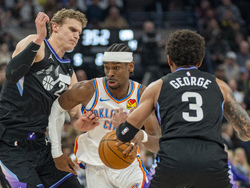 Thunder Jazz Basketball