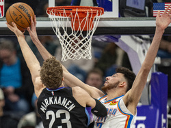 Thunder Jazz Basketball