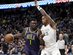 Pelicans Mavericks Basketball