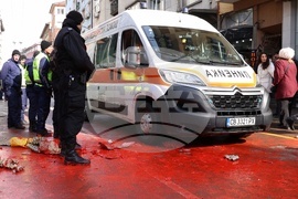 Напрежение възникна пред сградата на представителството на ЕК в София по време на протест на "Възраждане" срещу еврото
