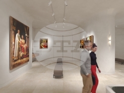 Проектът за музея на християнската култура в сградата „Златен век“ в София. Снимка: „Артекс“