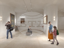 Проектът за музея на християнската култура в сградата „Златен век“ в София. Снимка: „Артекс“