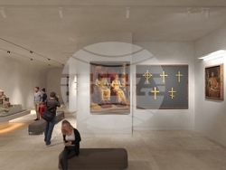 Проектът за музея на християнската култура в сградата „Златен век“ в София. Снимка: „Артекс“