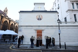 Великобритания - храм „Свети Йоан Рилски” - патриарх Даниил - Възкресна вечерня