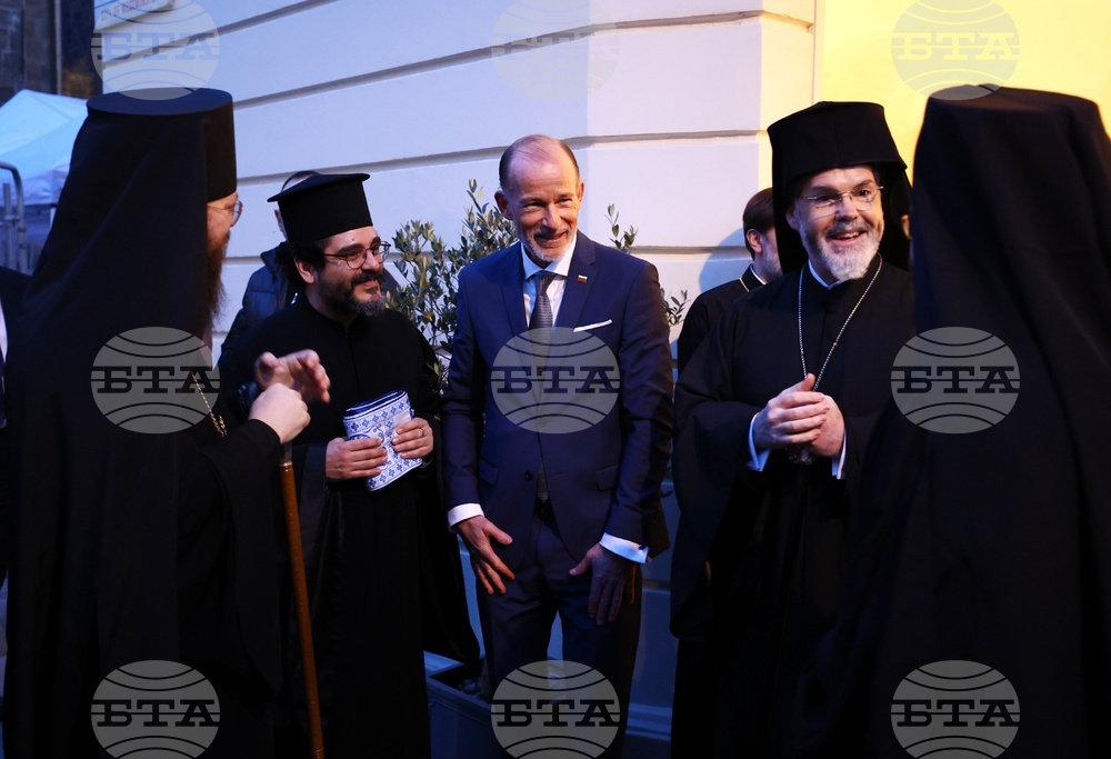 Великобритания - храм „Свети Йоан Рилски” - патриарх Даниил - Възкресна вечерня