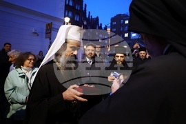 Великобритания - храм „Свети Йоан Рилски” - патриарх Даниил - Възкресна вечерня