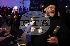 Великобритания - храм „Свети Йоан Рилски” - патриарх Даниил - Възкресна вечерня