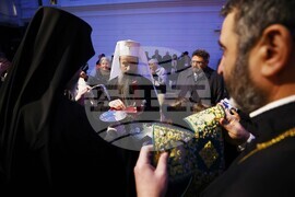 Великобритания - храм „Свети Йоан Рилски” - патриарх Даниил - Възкресна вечерня