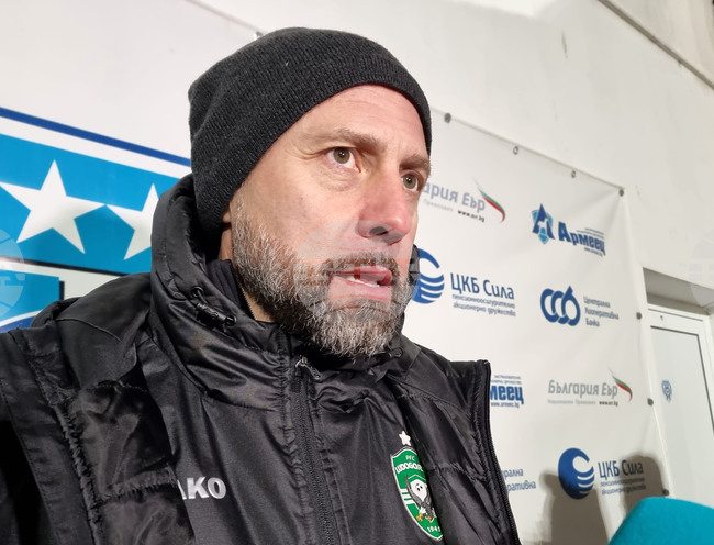 "Беше труден мач и за двата отбора", заяви след равенството с Черно море треньорът на Лудогорец Игор Йовичевич