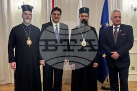 Великобритания - храм „Свети Йоан Рилски” - патриарх Даниил - Възкресна вечерня