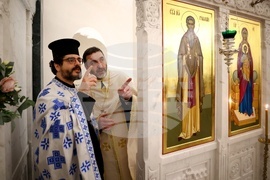 Великобритания - храм „Свети Йоан Рилски” - патриарх Даниил - Възкресна вечерня